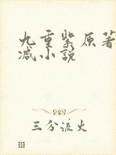 九重紫原著未删减小说封面