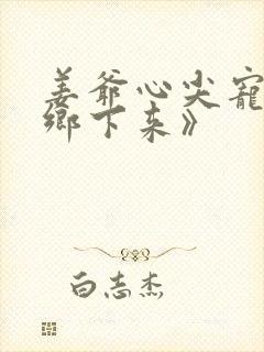 姜爷心尖宠她从乡下来》