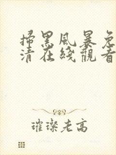 扫黑风暴免费高清在线观看