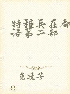 特种兵在都市杨洛第二部