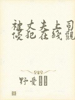 被丈夫上司连续侵犯在线观看