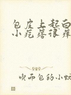 包皮上起白色的小疙瘩很痒