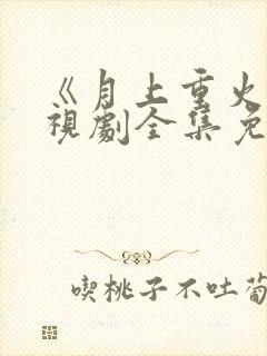 《月上重火》电视剧全集免费观看