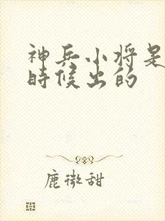 神兵小将是什么时候出的