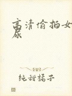 高清偷拍女生尿尿