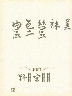 肉色丝袜美腿一区二区封面