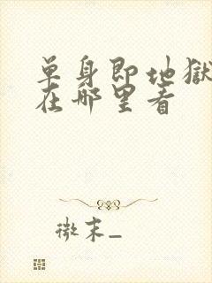 单身即地狱 5在哪里看