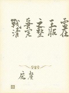 战争之王电影高清完整版在线观看