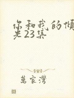 你和我的倾城时光23集