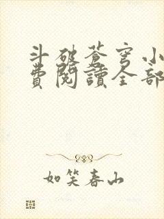 斗破苍穹小说免费阅读全部软件封面