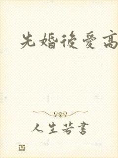 先婚后爱高h