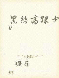 黑丝高跟少妇av