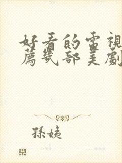 好看的电视剧推荐几部美剧有哪些