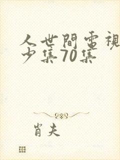 人世间电视剧多少集70集