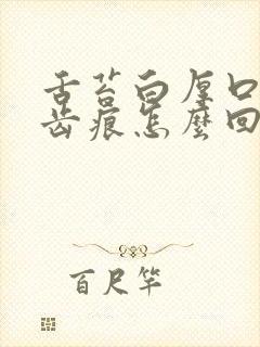 舌苔白厚口苦有齿痕怎么回事