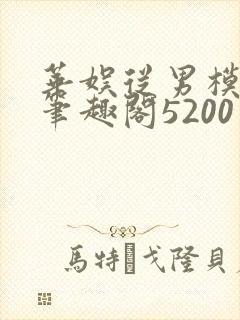 华娱从男模开始笔趣阁5200