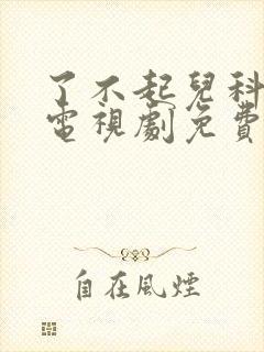 了不起儿科医生电视剧免费观看封面