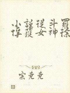 小说从斗罗开始俘获女神徐然/朱竹清全文阅