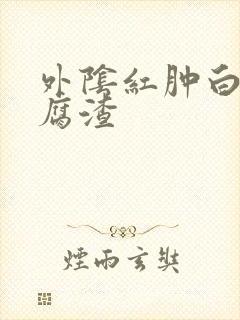 外阴红肿白带豆腐渣