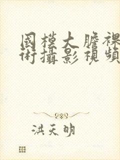 国模大胆裸体艺术摄影视频