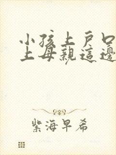 小孩上户口可以上母亲这边吗