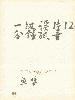 一级淫片120分钟试看