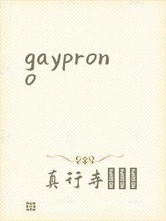 gayprono