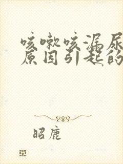 咳嗽咳漏尿什么原因引起的