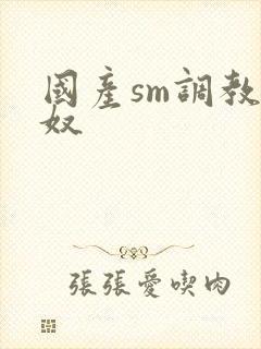 国产sm调教男奴