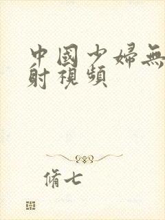 中国少妇无套内射视频