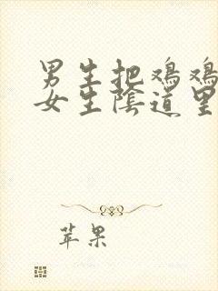 男生把鸡鸡插进女生阴道里