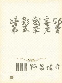 暗影刺客567第五季免费观看