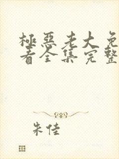 极恶老大免费观看全集完整版在线观看封面