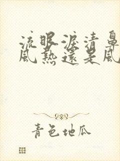 流眼泪清鼻涕是风热还是风寒