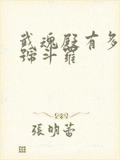 武魂殿有多少封号斗罗