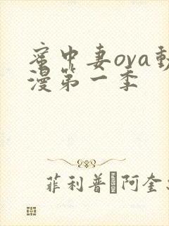 蜜中妻ova动漫第一季