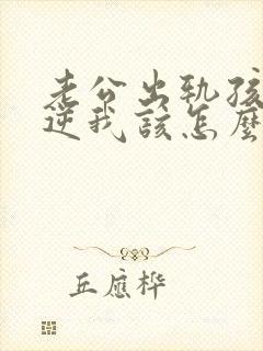 老公出轨孩子叛逆我该怎么办封面