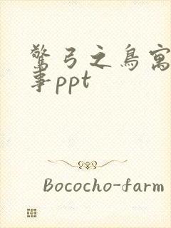 惊弓之鸟寓言故事ppt