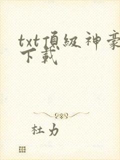 txt顶级神豪下载