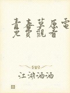 青春草原电视剧免费观看