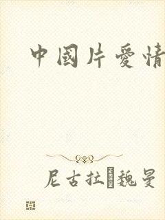 中国片爱情大片