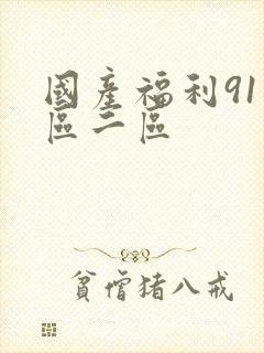 国产福利91一区二区