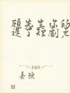 顾先生你的爱太迟了短剧免费观看