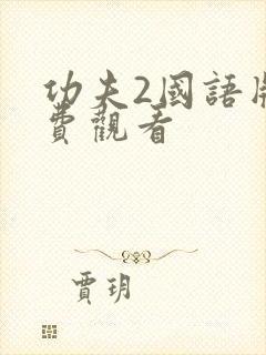 功夫2国语版免费观看封面