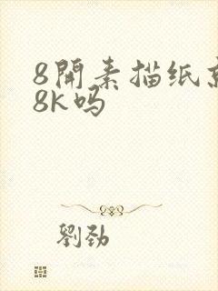 8开素描纸就是8k吗