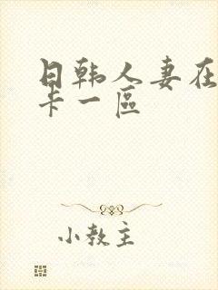 日韩人妻在线不卡一区