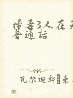 扫毒3人在天涯普通话