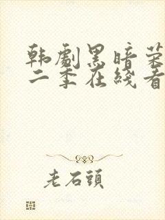 韩剧黑暗荣耀第二季在线看