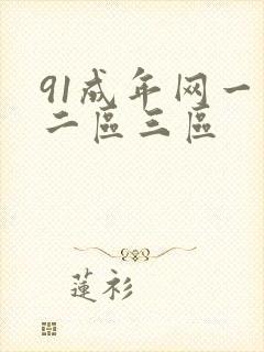 91成年网一区二区三区