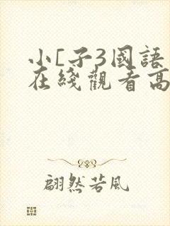 小[子3国语版在线观看高清